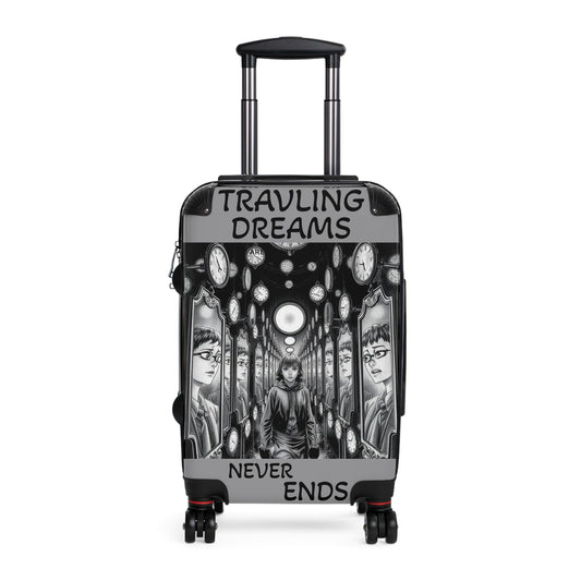 Travel Dreams Suitcase - Adventure Gear for Wanderlusters, Perfect for Vacations, Trips, Gift for Travelers, Travel Accessories