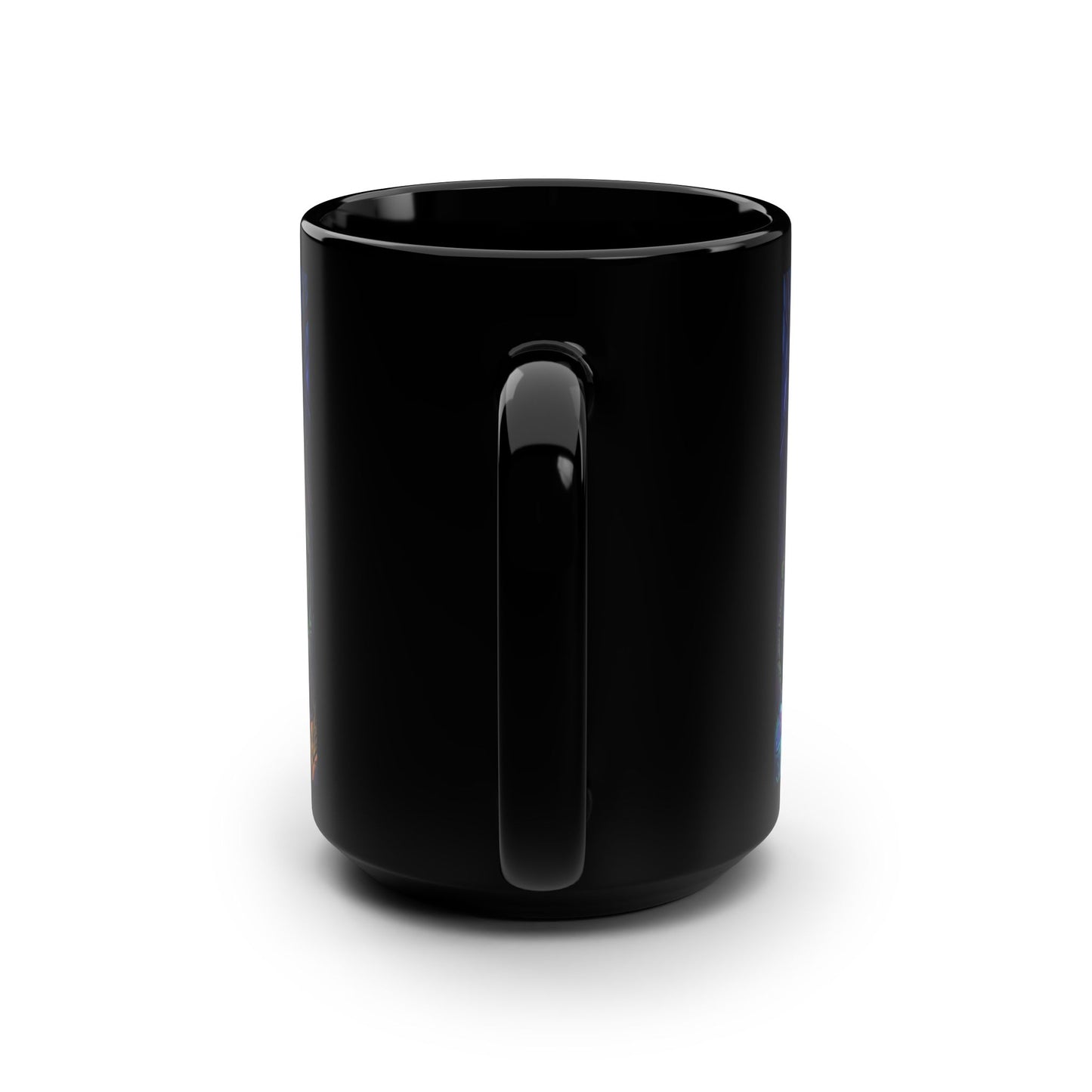 15oz Black Mug — "So Good It Wakes the Dead" Cute Ghost Halloween Coffee Mug