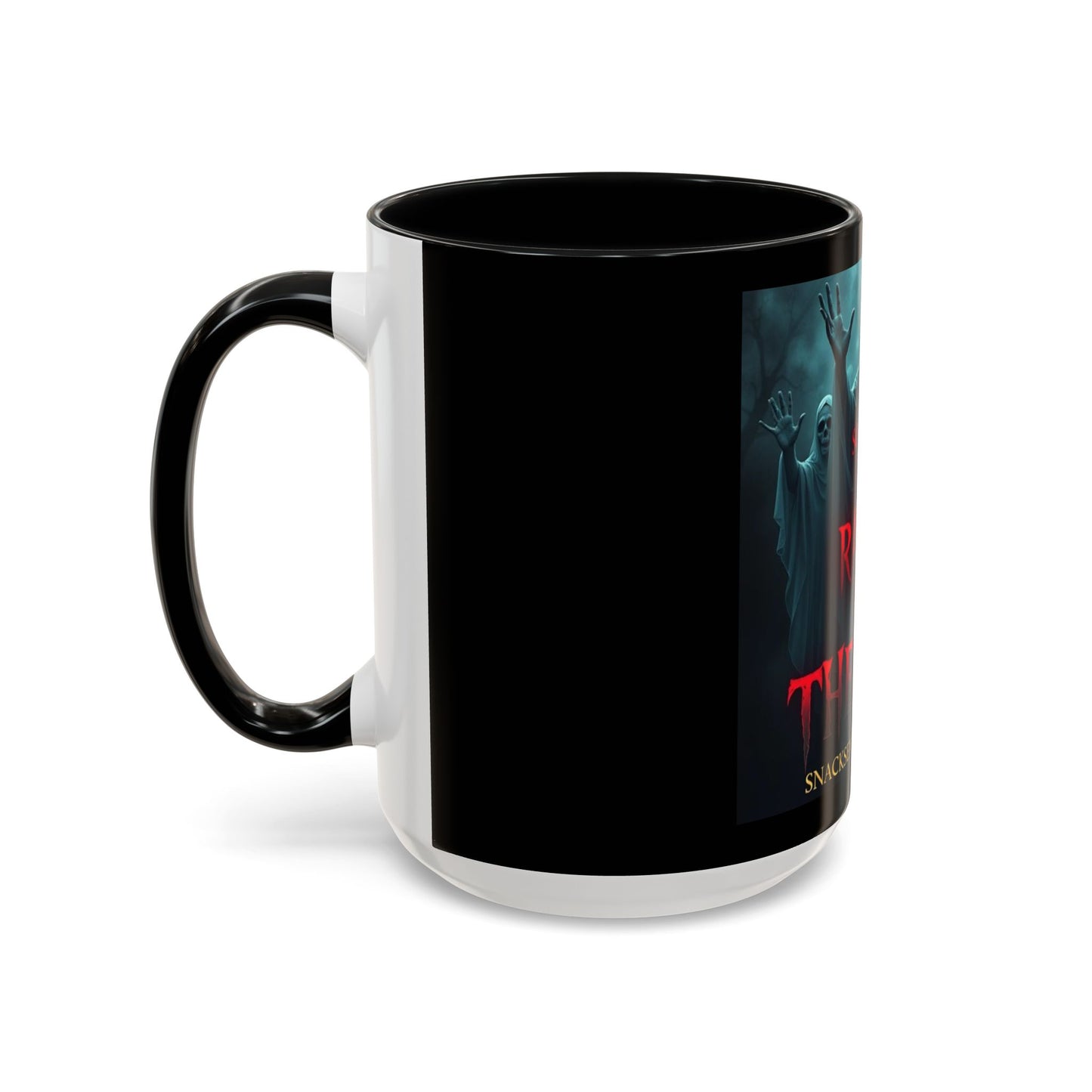 Spooky Halloween Coffee Mug, Ghostly Design, Perfect for Haunted Houses, Collectibles, Gift for Halloween Party, Decorative Drinkware