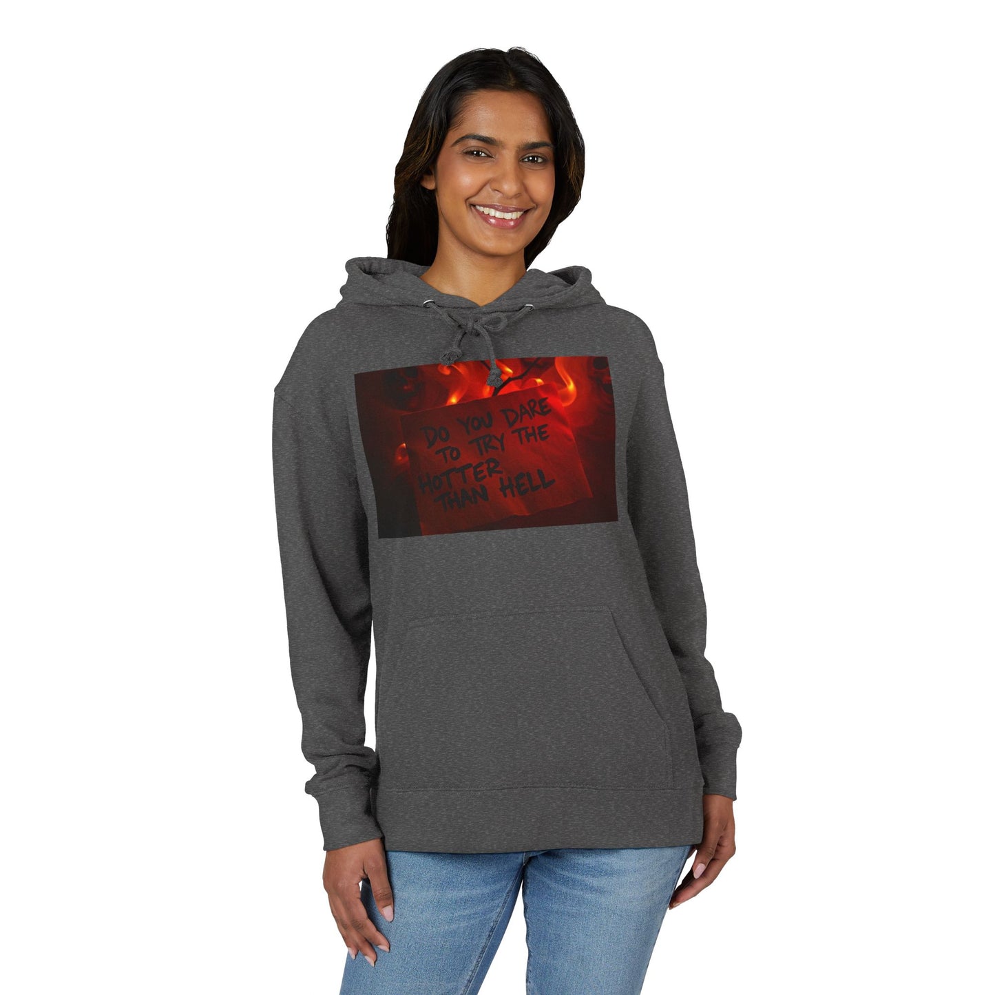 DO YOU DARE?! Unisex French Terry Hoodie with Bold Statement Design, Cozy Graphic Sweatshirt, Perfect for Casual Outings, Gifts for Friends, Fall [...]
