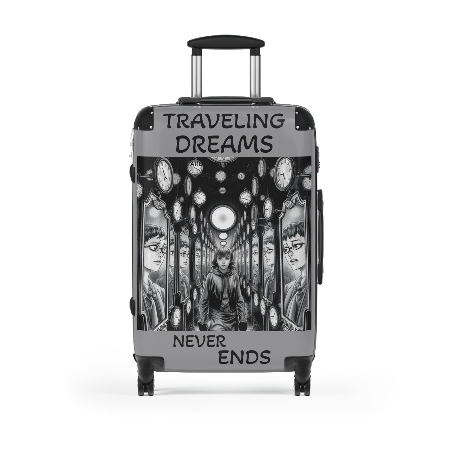 Travel Dreams Suitcase - Adventure Gear for Wanderlusters, Perfect for Vacations, Trips, Gift for Travelers, Travel Accessories