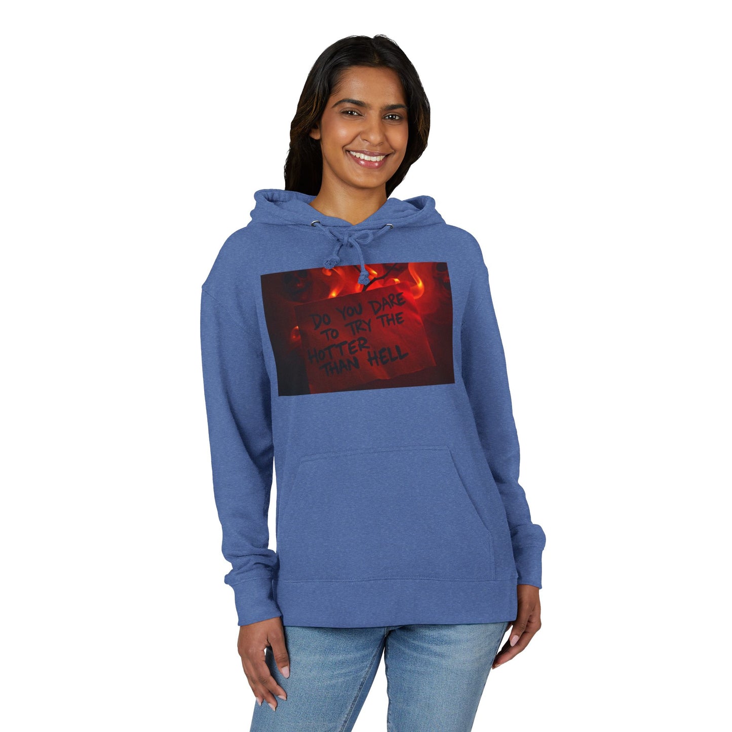 DO YOU DARE?! Unisex French Terry Hoodie with Bold Statement Design, Cozy Graphic Sweatshirt, Perfect for Casual Outings, Gifts for Friends, Fall [...]