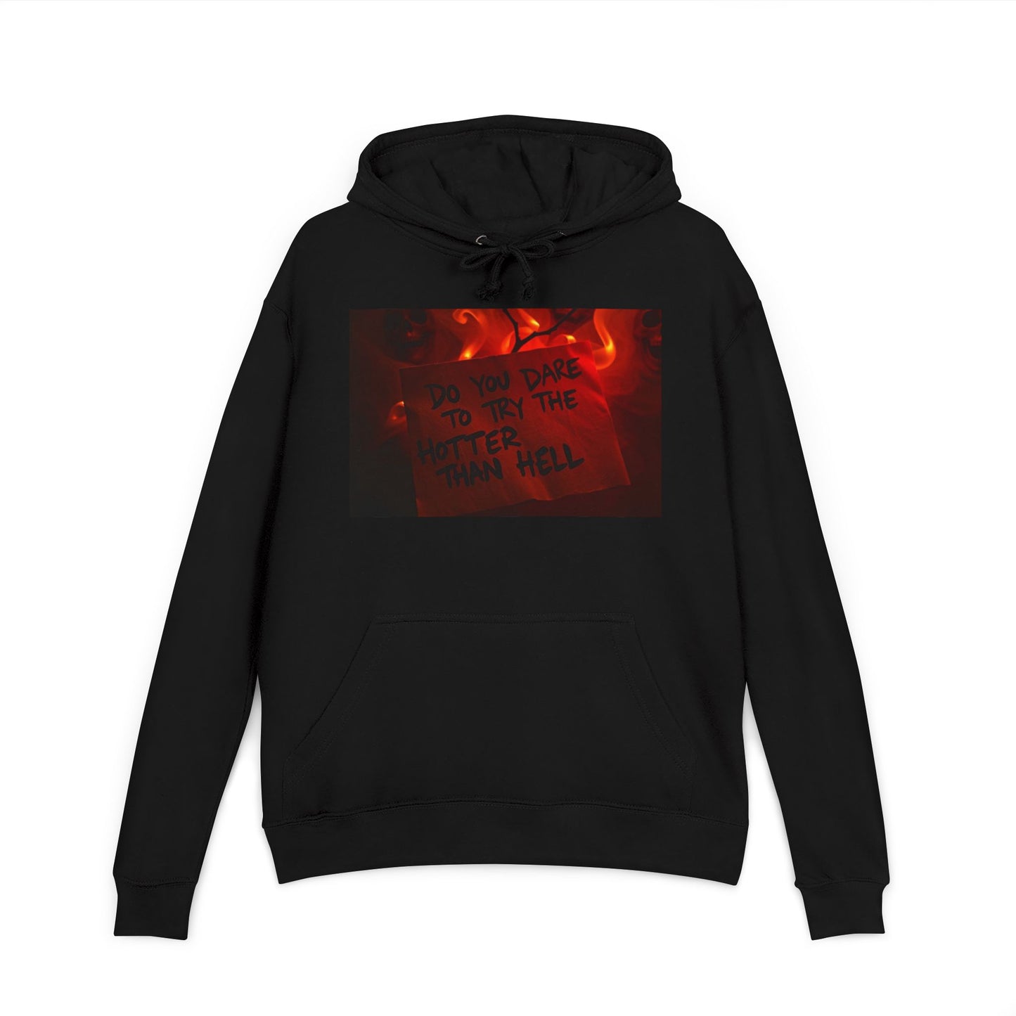 DO YOU DARE?! Unisex French Terry Hoodie with Bold Statement Design, Cozy Graphic Sweatshirt, Perfect for Casual Outings, Gifts for Friends, Fall [...]