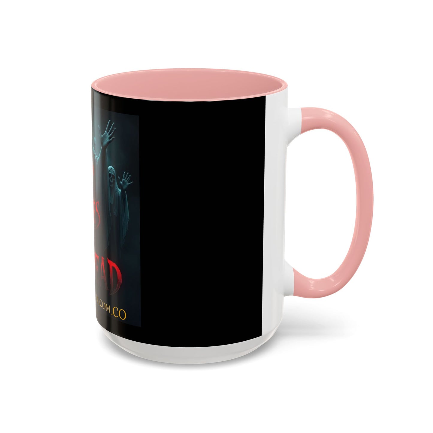 Spooky Halloween Coffee Mug, Ghostly Design, Perfect for Haunted Houses, Collectibles, Gift for Halloween Party, Decorative Drinkware