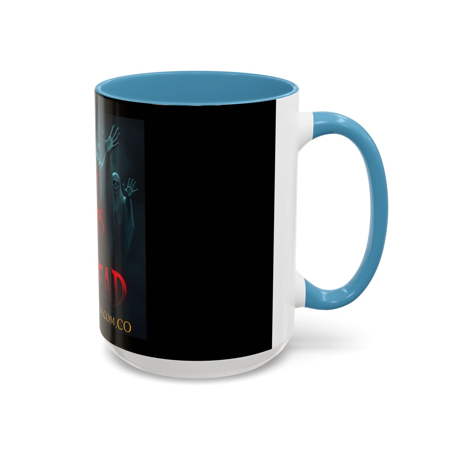 Spooky Halloween Coffee Mug, Ghostly Design, Perfect for Haunted Houses, Collectibles, Gift for Halloween Party, Decorative Drinkware
