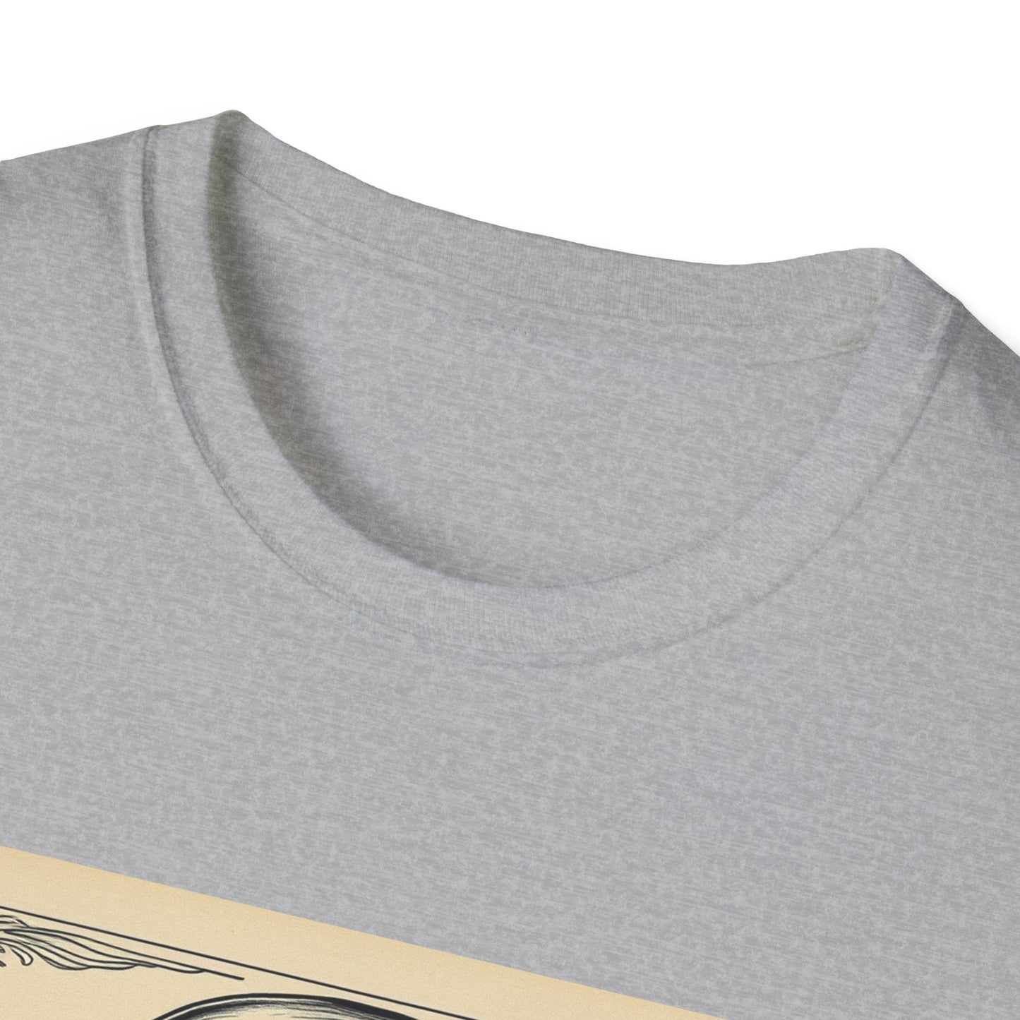 Devil Skull T-Shirt | Unisex Softstyle Tee, Graphic Tee, Cool Casual Wear, Perfect Gift for Occasions, Art Print Shirt, Trendy Apparel