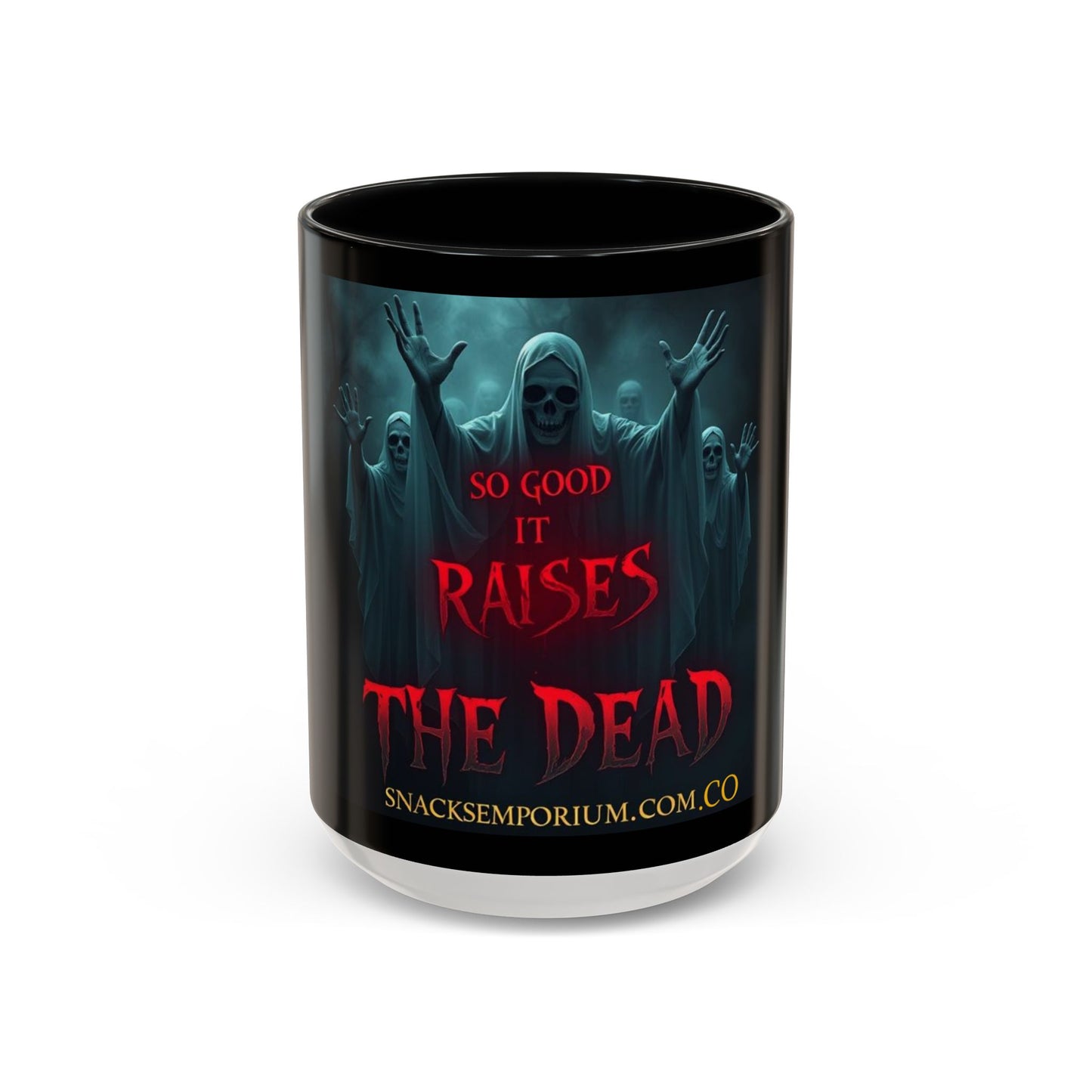 Spooky Halloween Coffee Mug, Ghostly Design, Perfect for Haunted Houses, Collectibles, Gift for Halloween Party, Decorative Drinkware