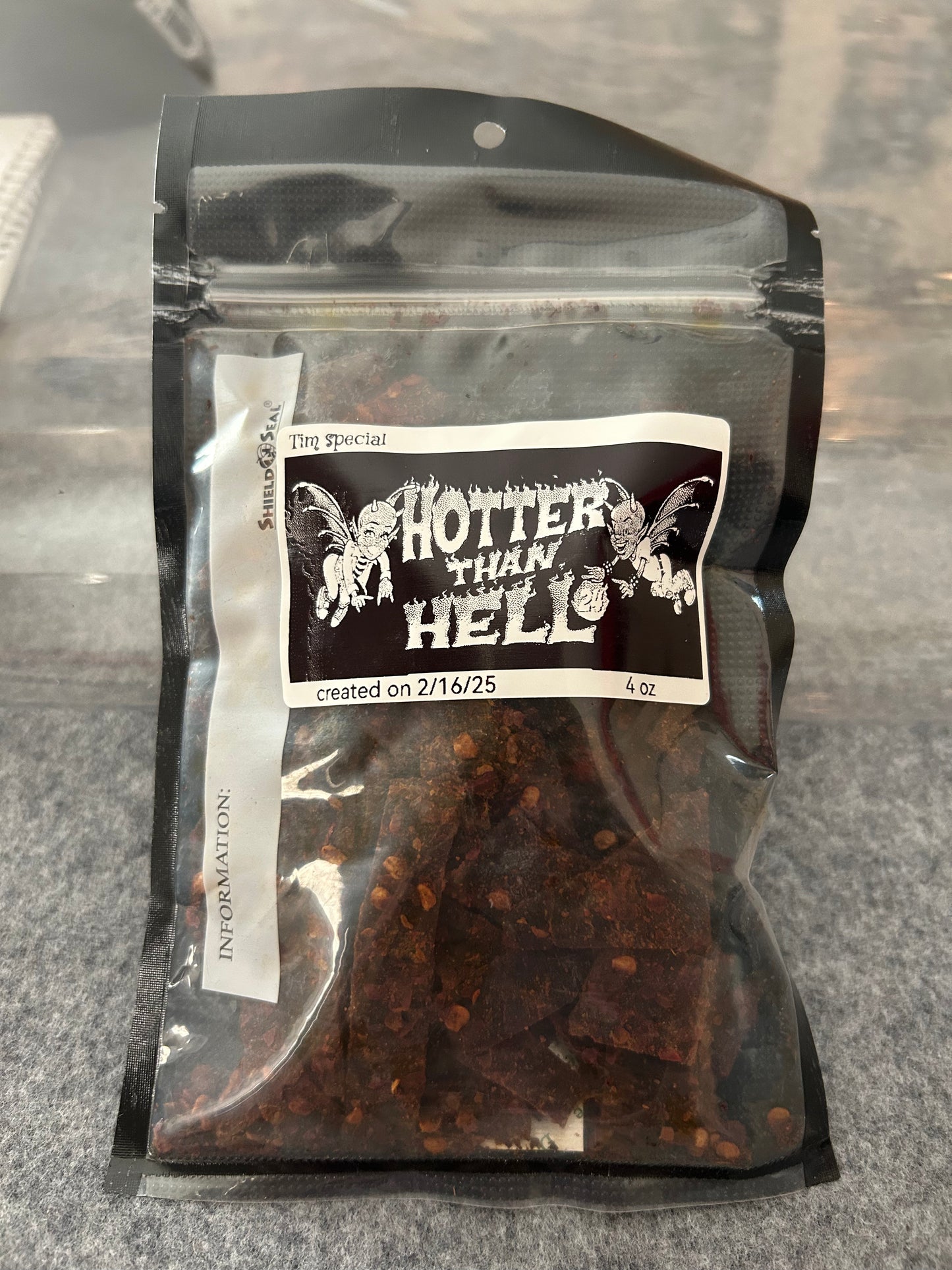 Hotter Than Hell Beef Jerky