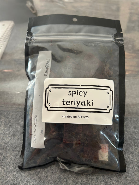Spicy Teriyaki Beef Jerky