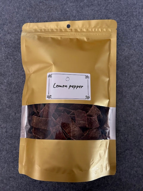 Lemon Pepper Beef Jerky