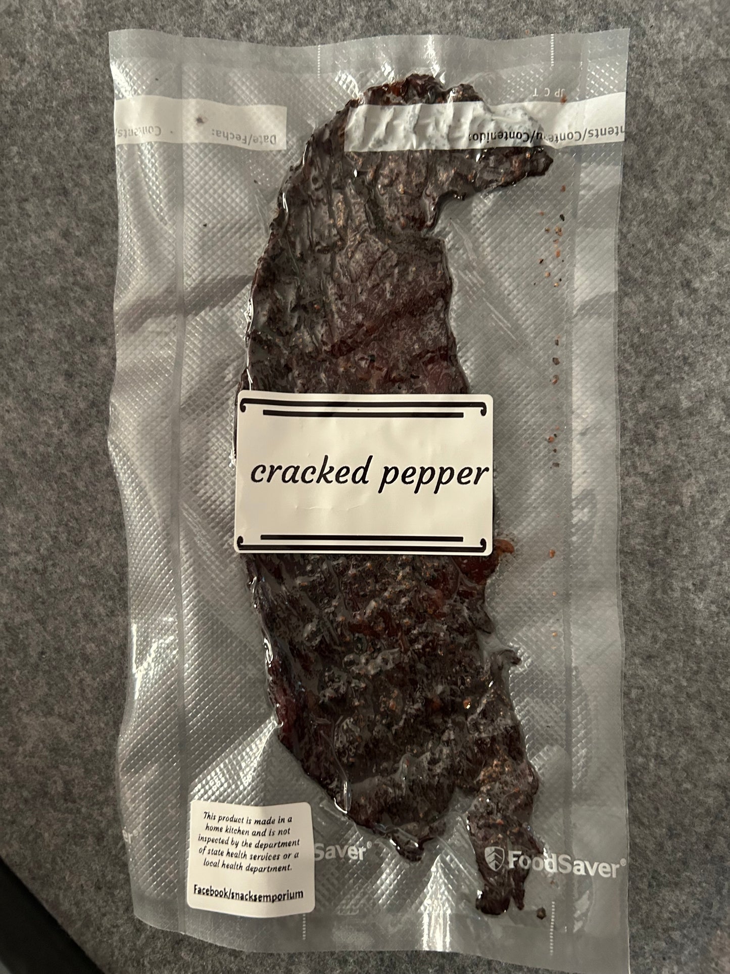 Cracked Pepper Beef Jerky