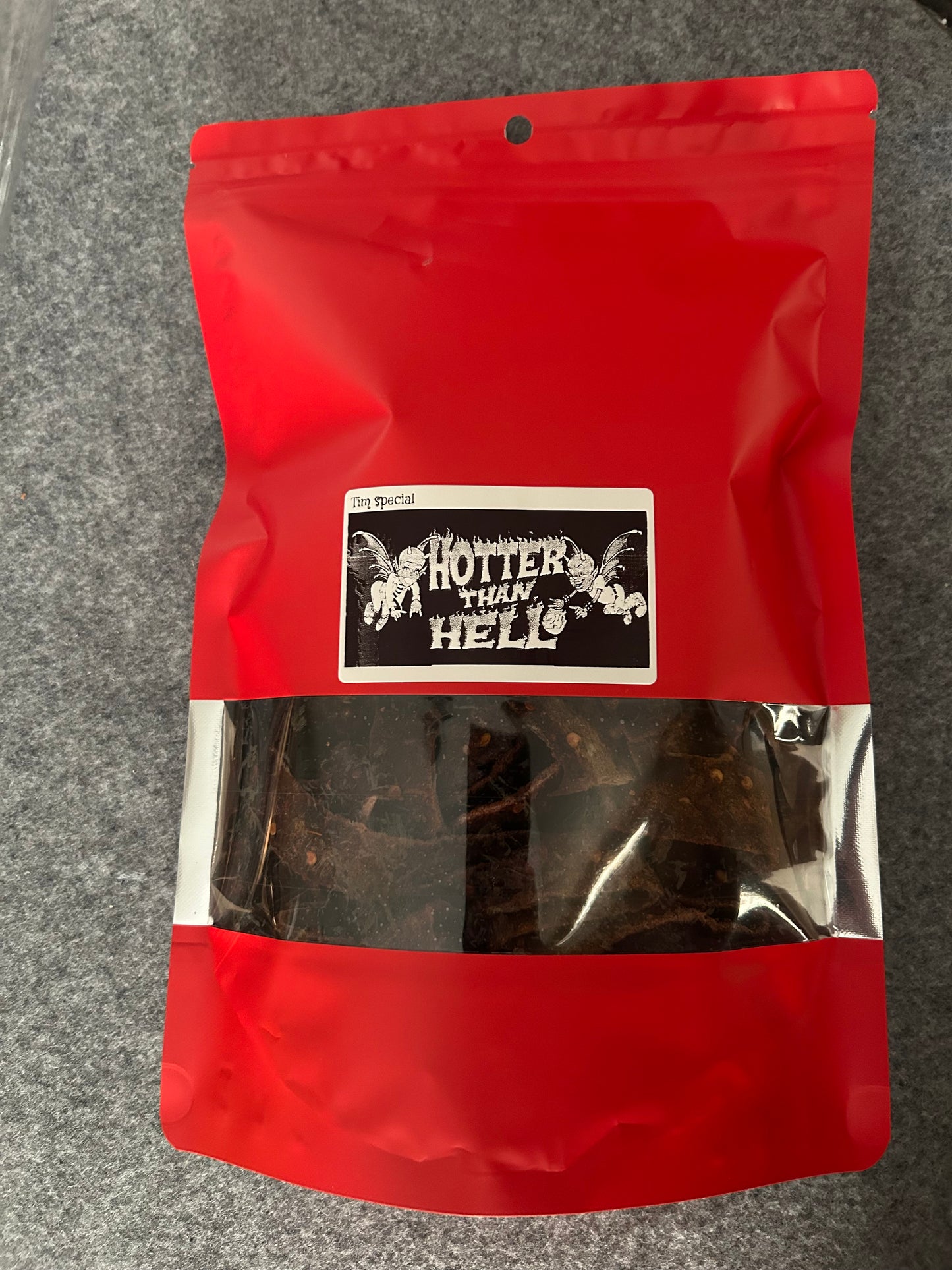 Hotter Than Hell Beef Jerky